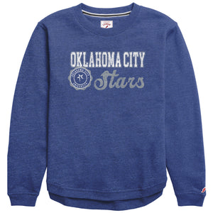 Victory Springs Ladies Crewneck | Heather Royal