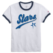 Ladies Intramural Ringer Tee | White