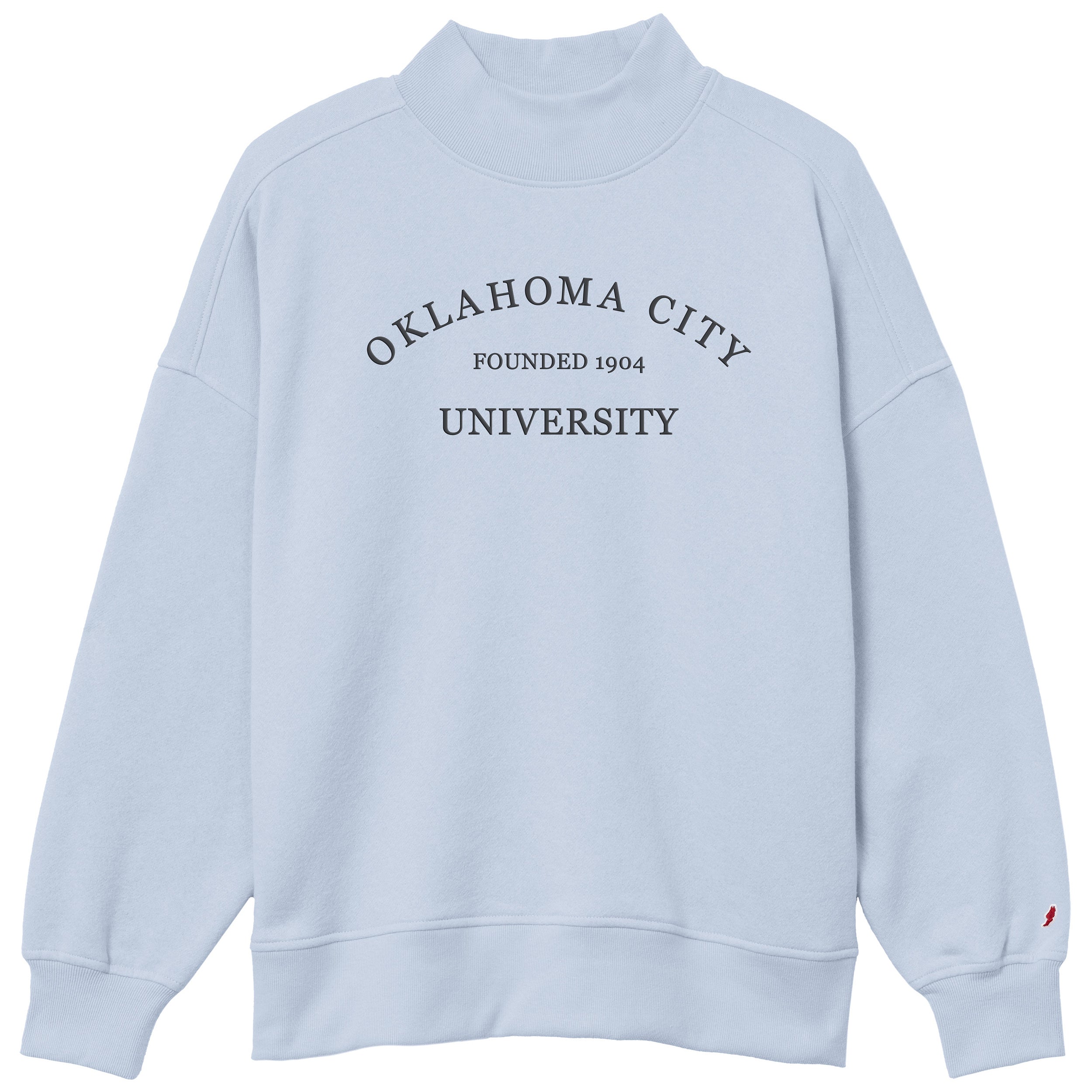 Diana Mock Neck | Cashmere Blue