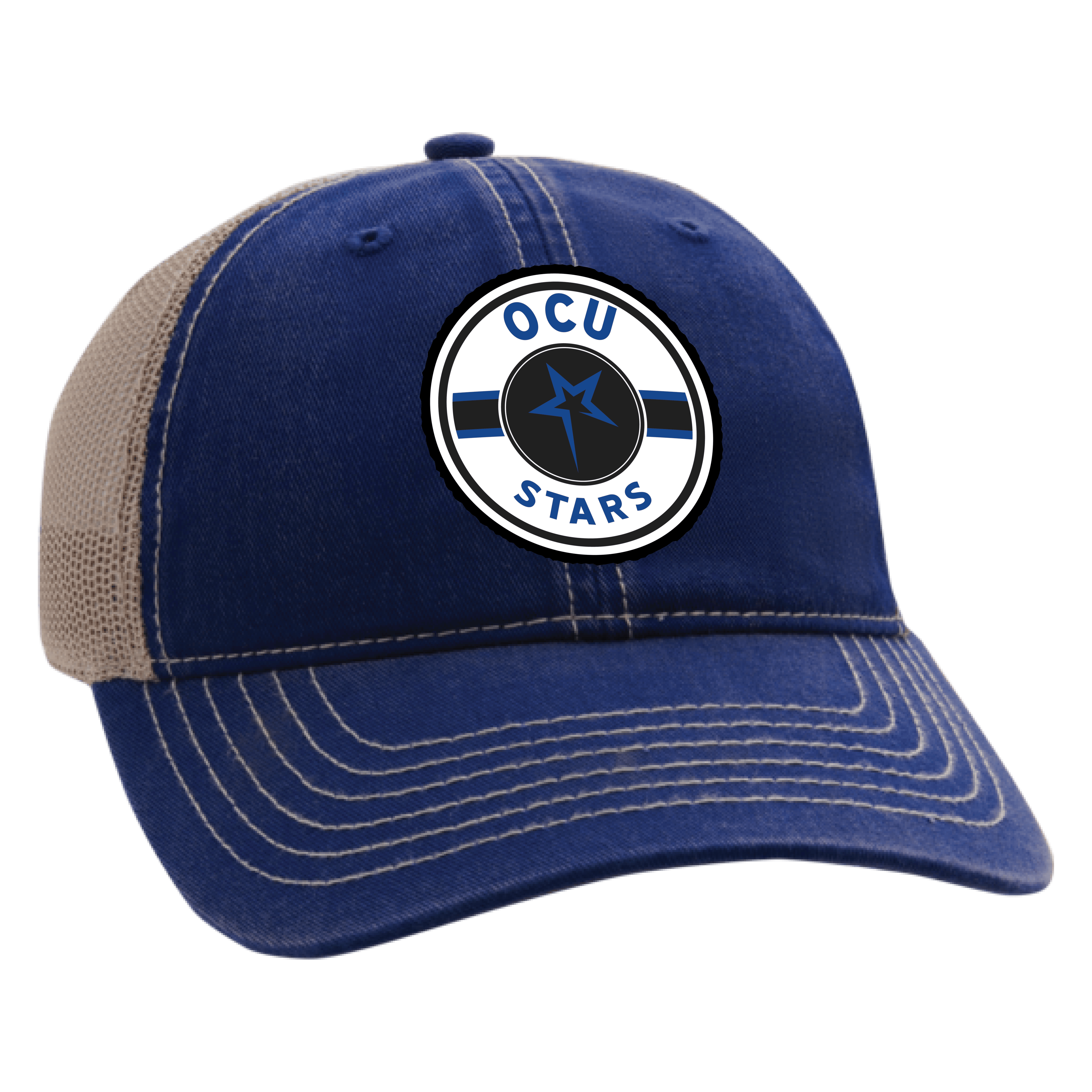 The Wharf Classic Unstructured Tea Stain Snap Back Cap | Royal