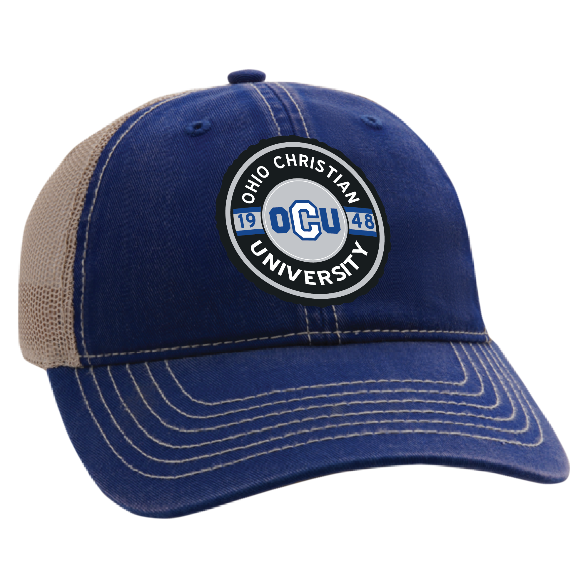 The Wharf Classic Unstructured Tea Stain Snap Back Cap | Royal