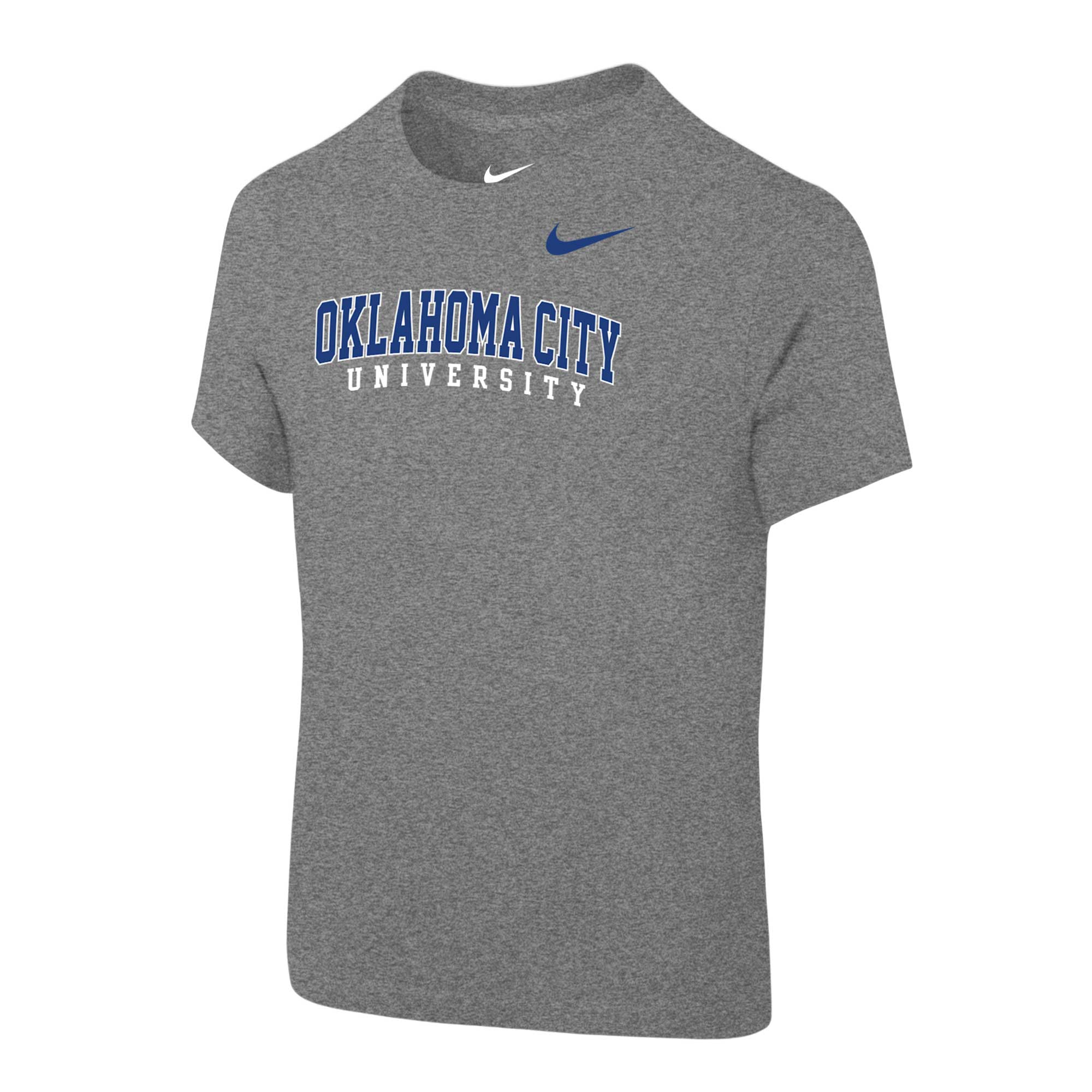 NIKE Toddler Core Cotton Short Sleeve Tee (sizes 2T-4T) | Dark Heather