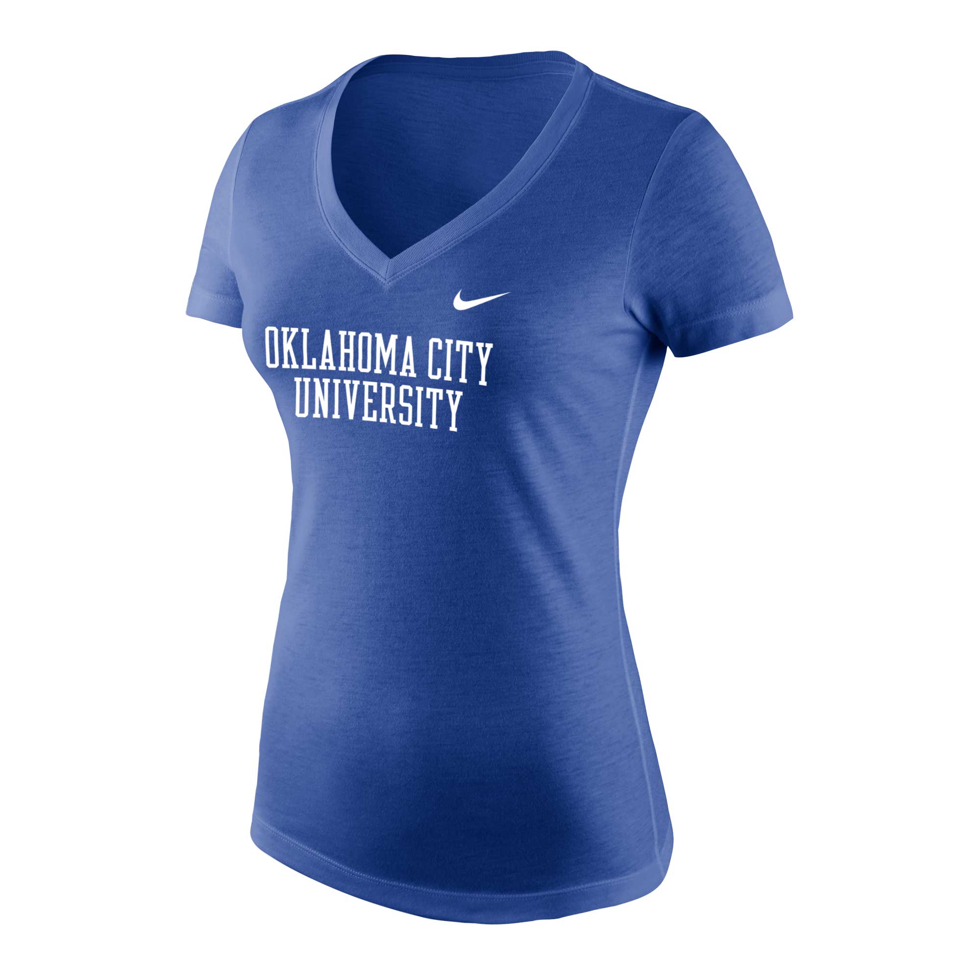 NIKE Tri-Blend Short Sleeve Mid-V | Royal Heather
