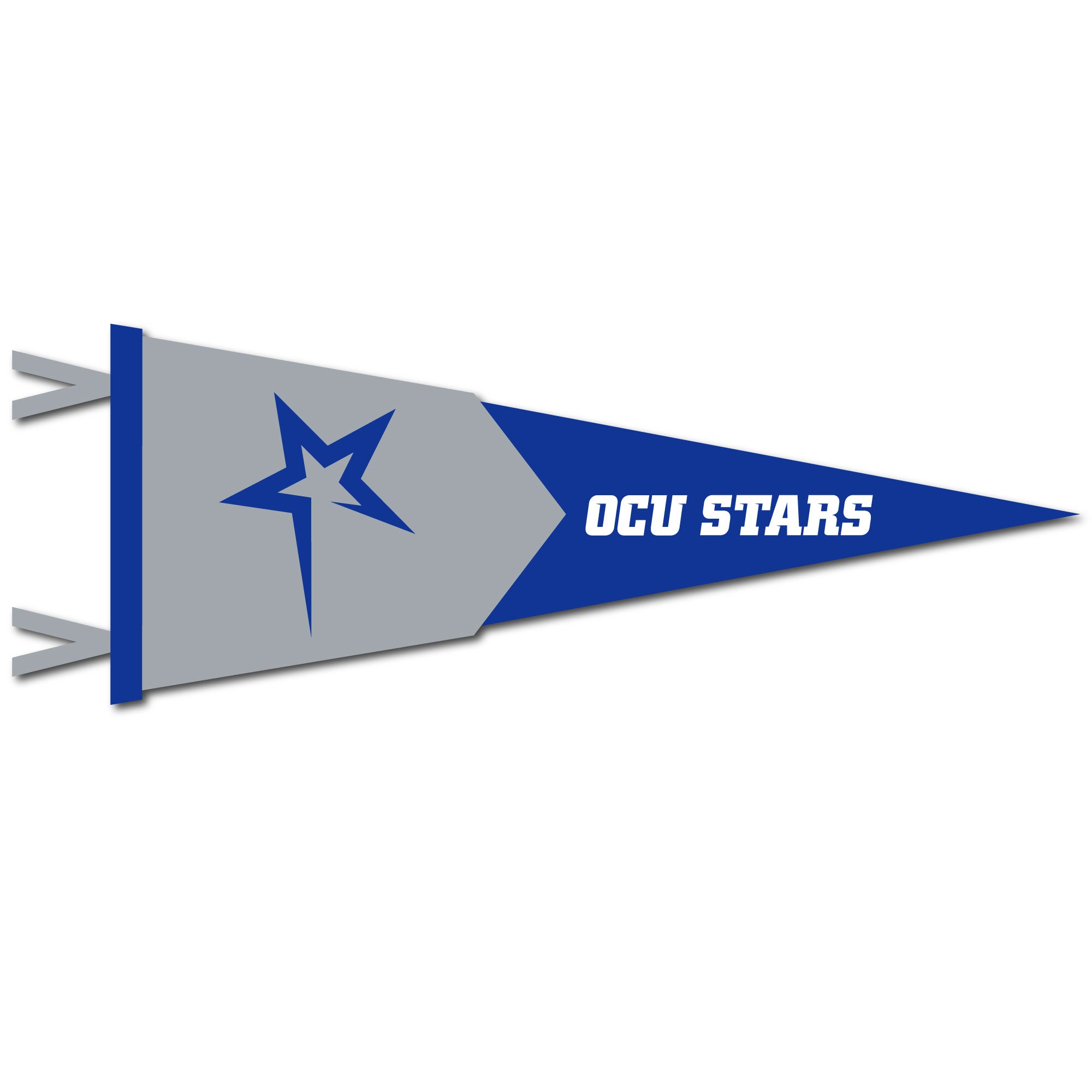 12 X 32 Two-Piece Flock Plus Pennant | Royal