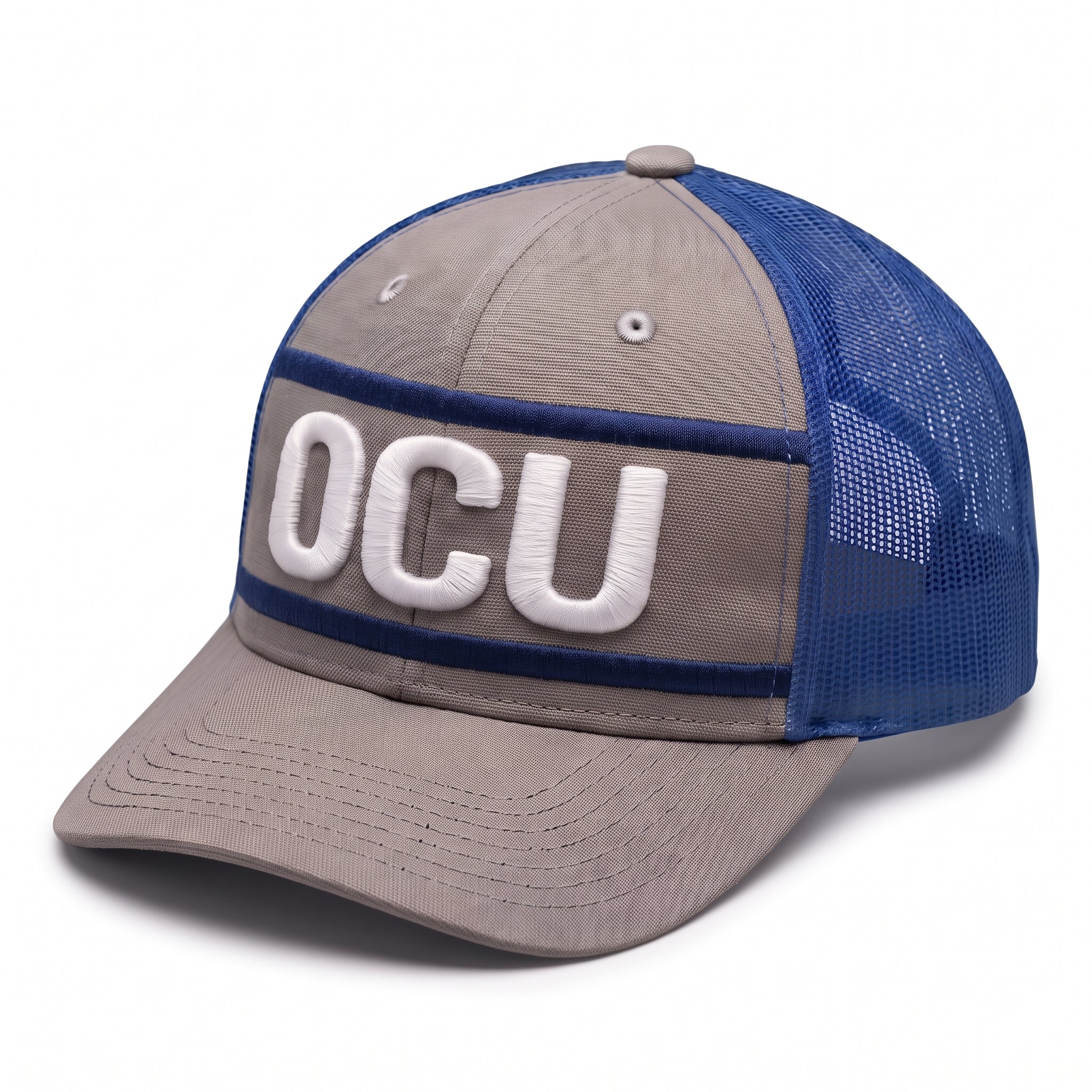 Chainstitch Adjustable Hat | White