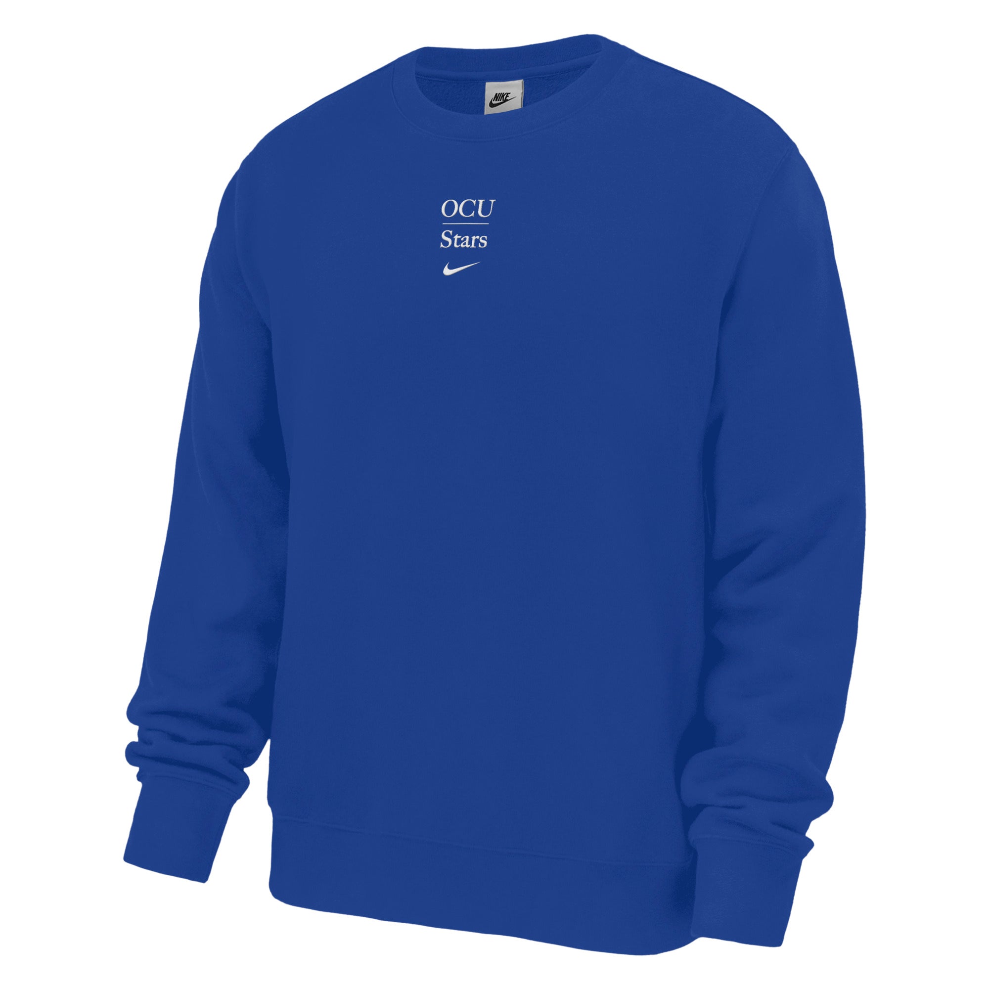 Club Fleece Crew Embroidered | Royal
