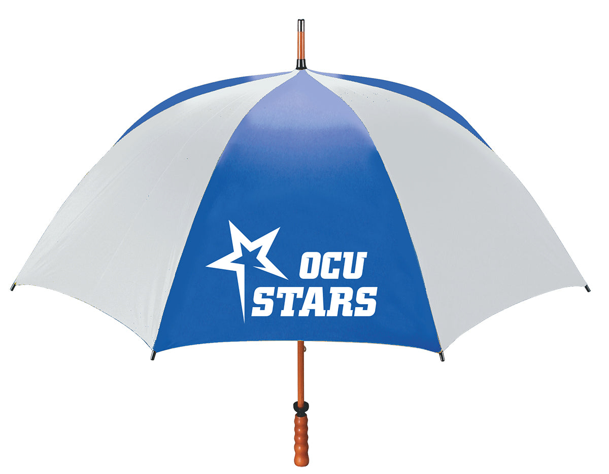 The Eagle Imprinted Golf Umbrella | Royal/White