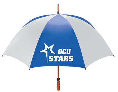 The Eagle Imprinted Golf Umbrella | Royal/White