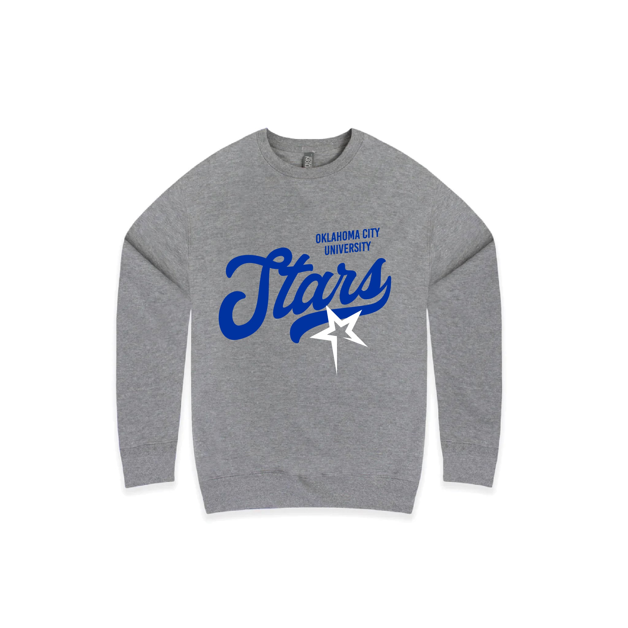 Youth Vintage Script Crew | Grey