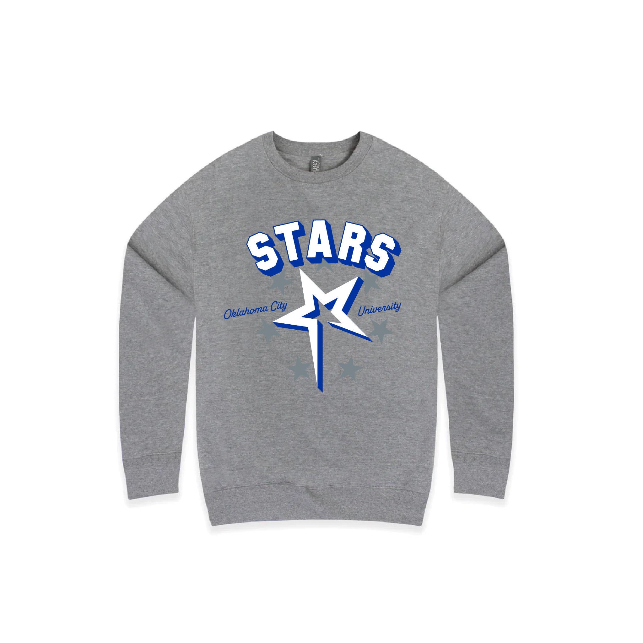 Youth Retro Mascot Crew | Grey