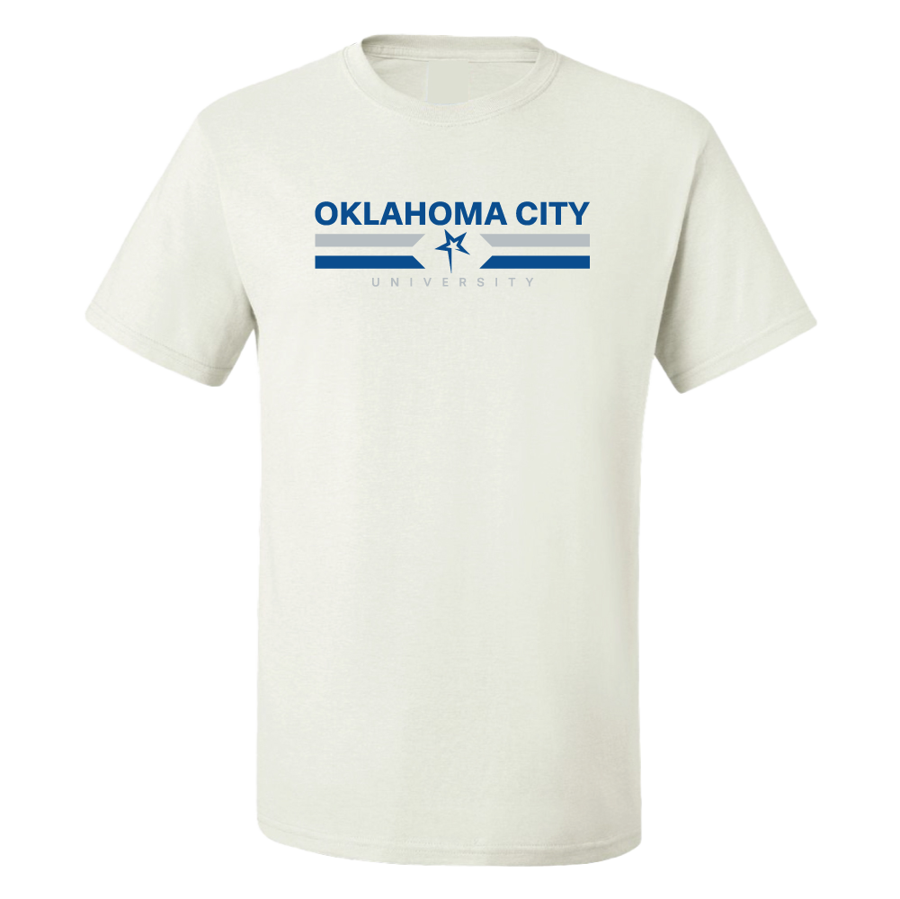 2 Stripes Design T-Shirt | White