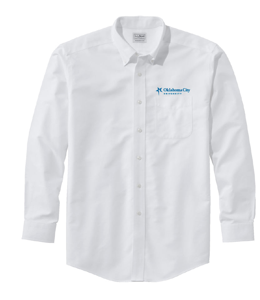 Wrinkle-Free Classic Oxford Cloth Shirt | White