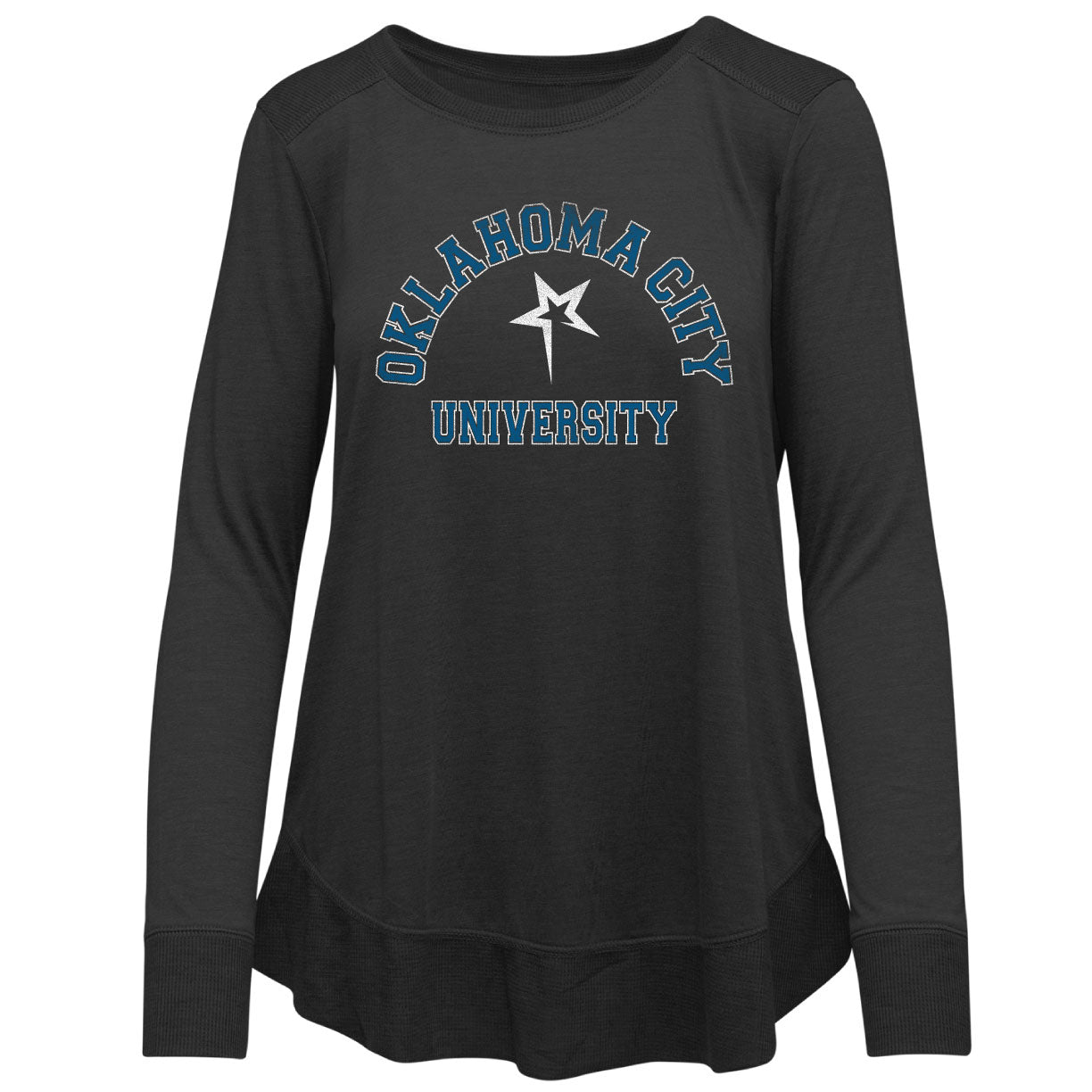 Rampage Relaxed Long Sleeve Tee | Black