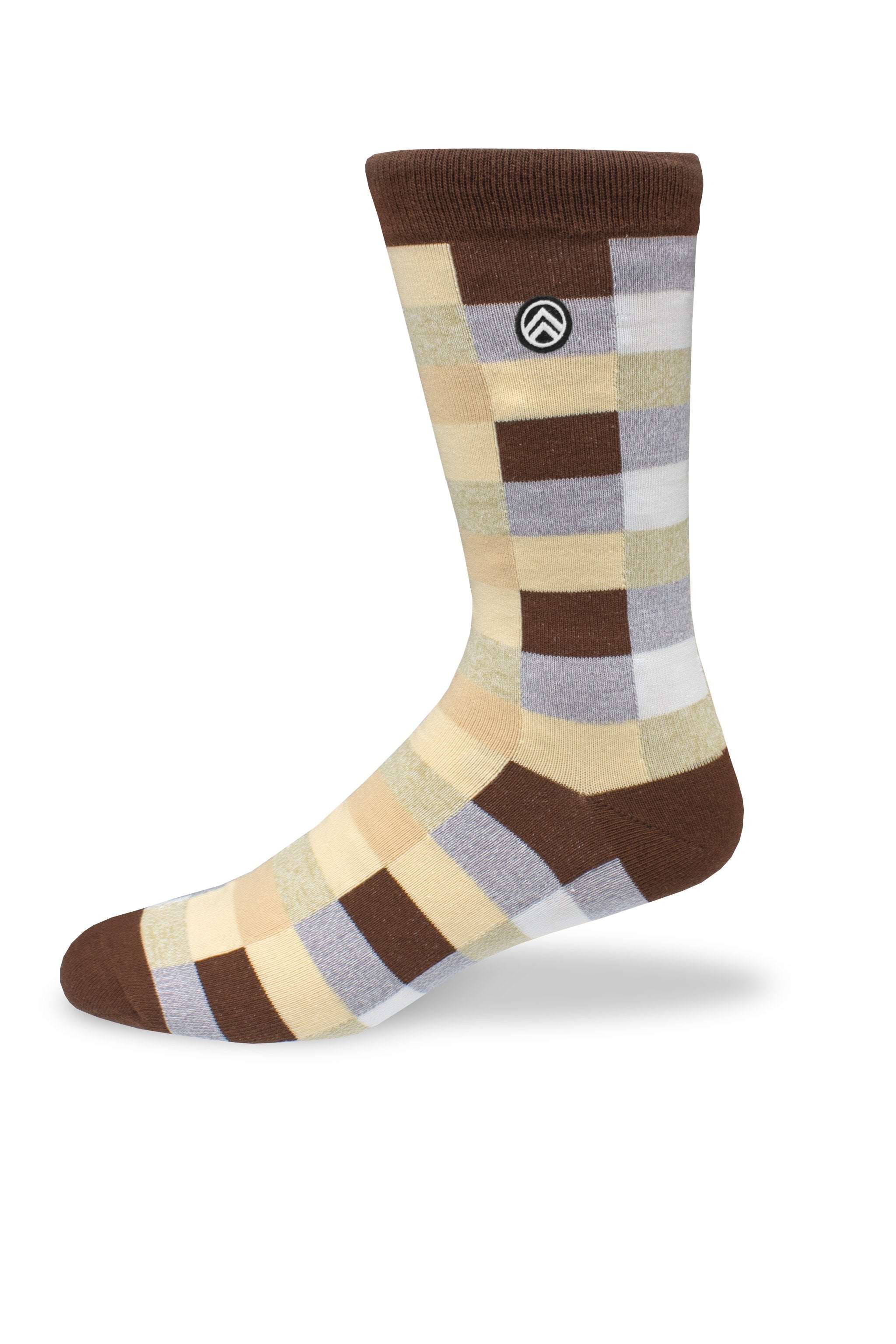 Sky Footwear Socks | Autumn Squares