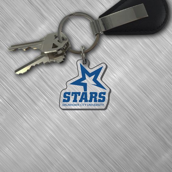 Acrylic Key Tag | Athletic Logo