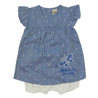 Little Kings 2 Piece Chambray Outfit, Blue